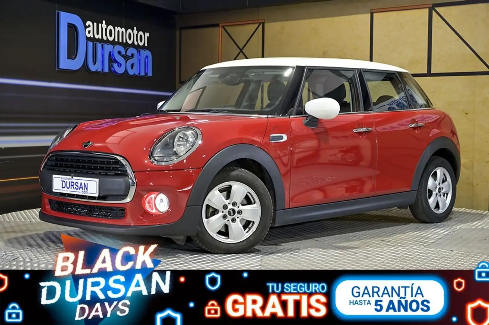 MINI Cooper ONE 5 PUERTAS Rojo - 1