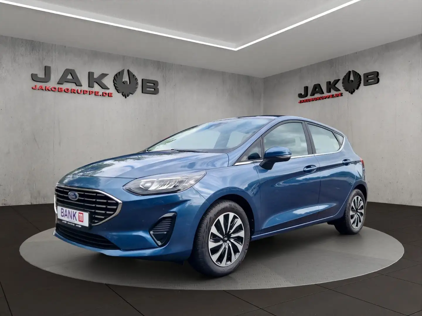 Ford Fiesta Titanium Ecoboost+TITANIUM+WINTERPAKET+ Blau - 1