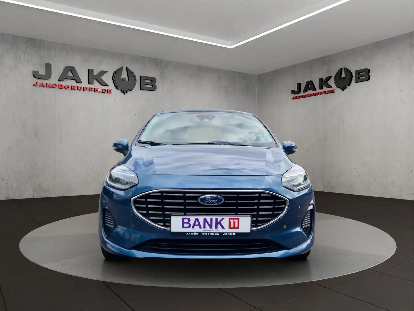 Ford Fiesta Titanium Ecoboost+TITANIUM+WINTERPAKET+ Blau - 2