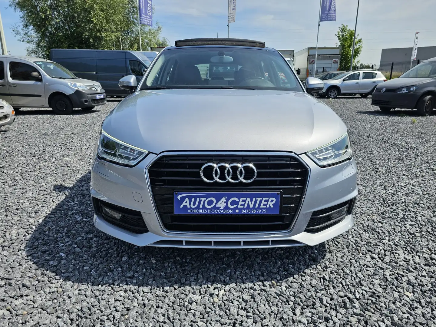 Audi A1 Sportback 1.0 TFSI S-LINE // XENON /GARANTIE 1AN// Grau - 2