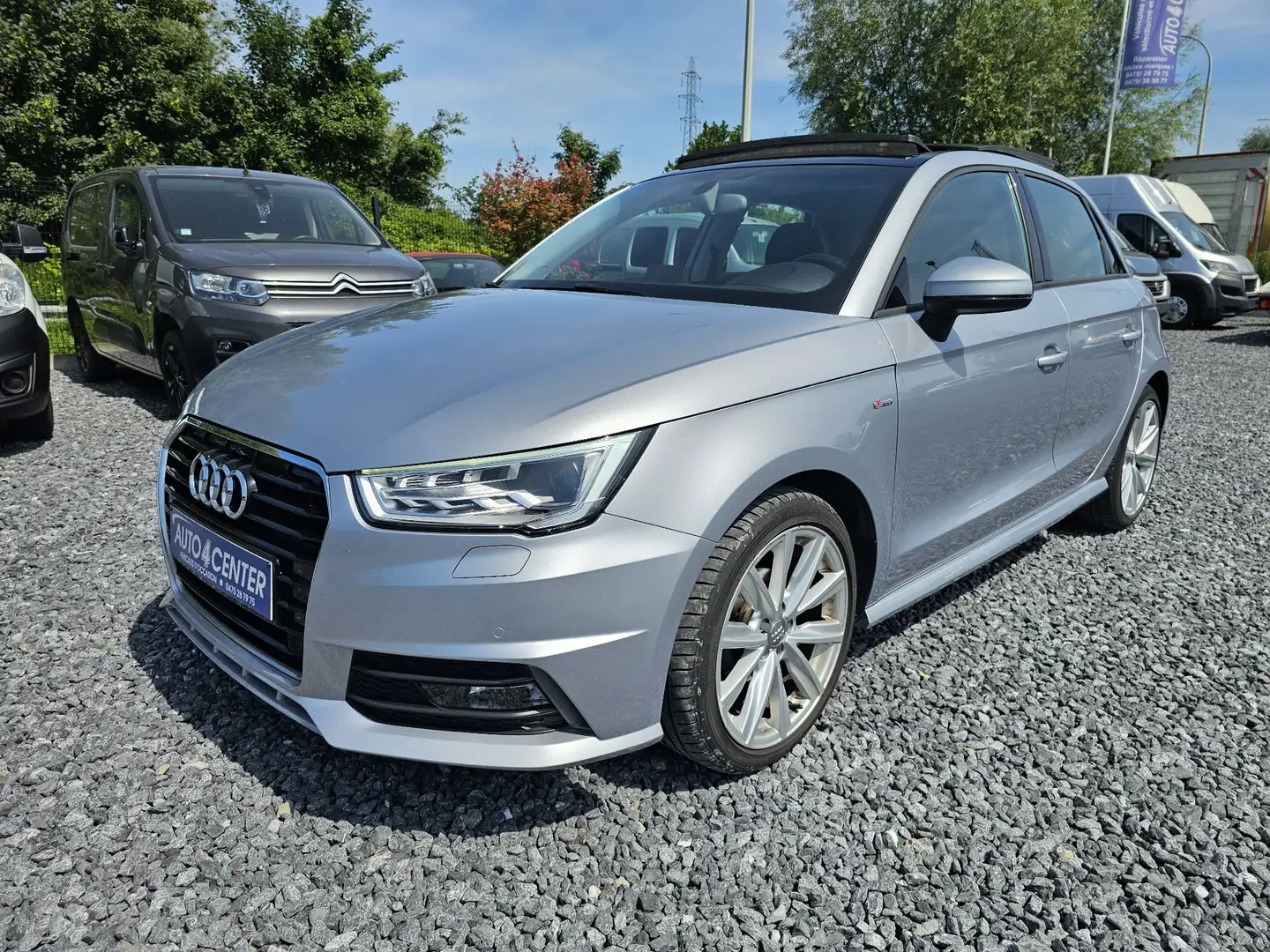 Audi A1 Sportback 1.0 TFSI S-LINE // XENON /GARANTIE 1AN// Grau - 1