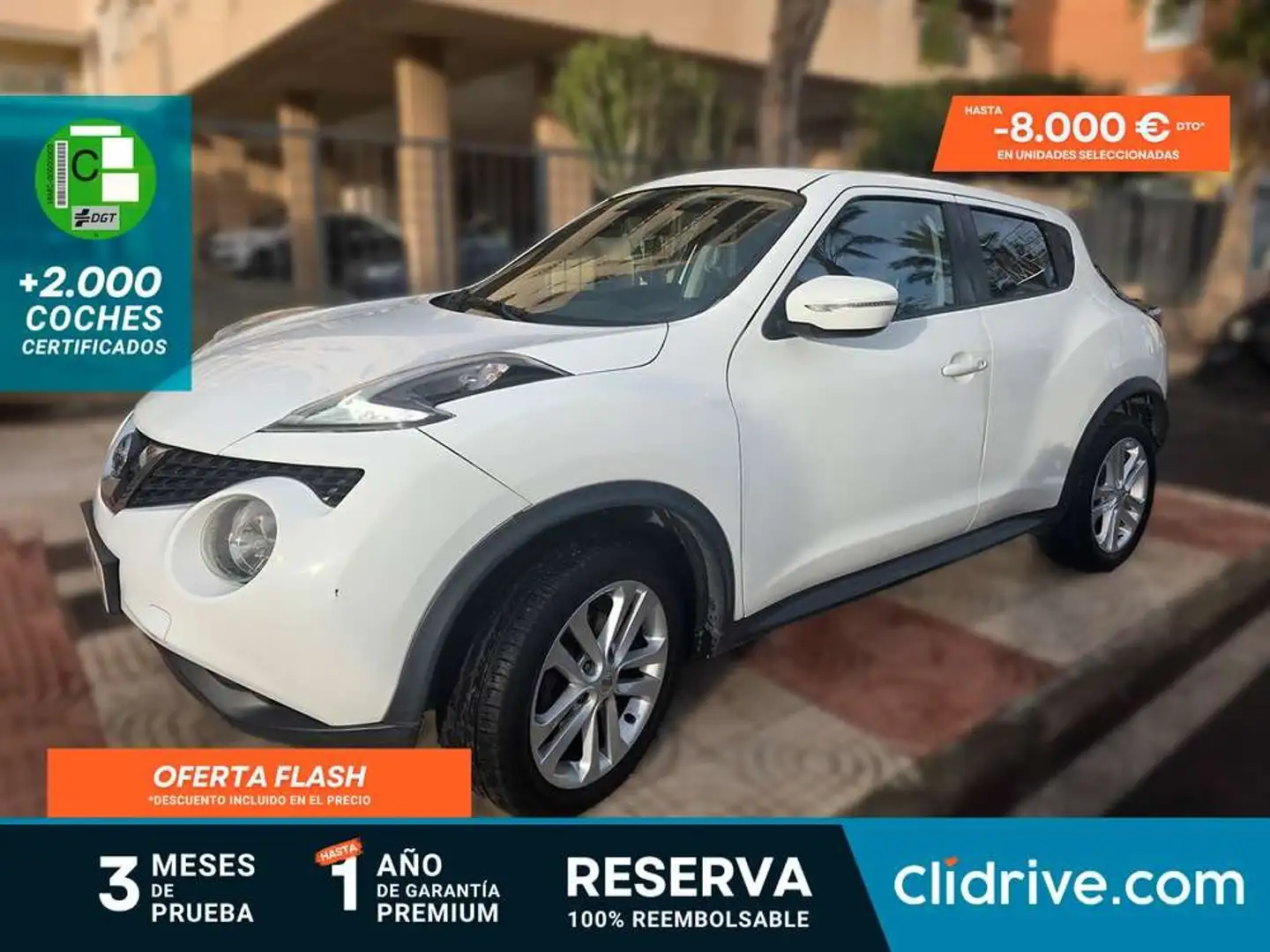 Nissan Juke 1.5dCi Acenta Blanco - 1