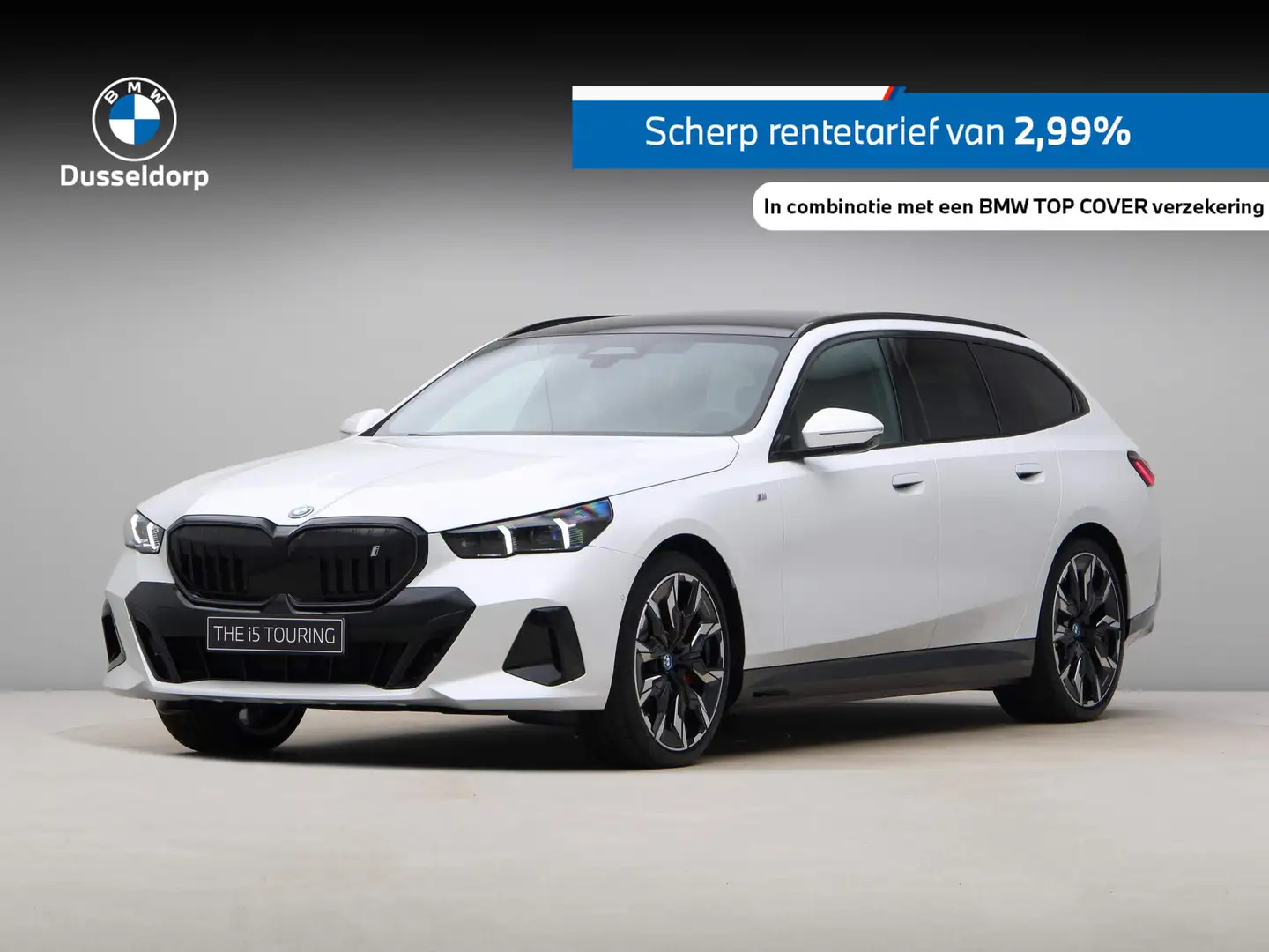BMW i5 Touring eDrive40 M Sport Edition 84 kWh Blanc - 1