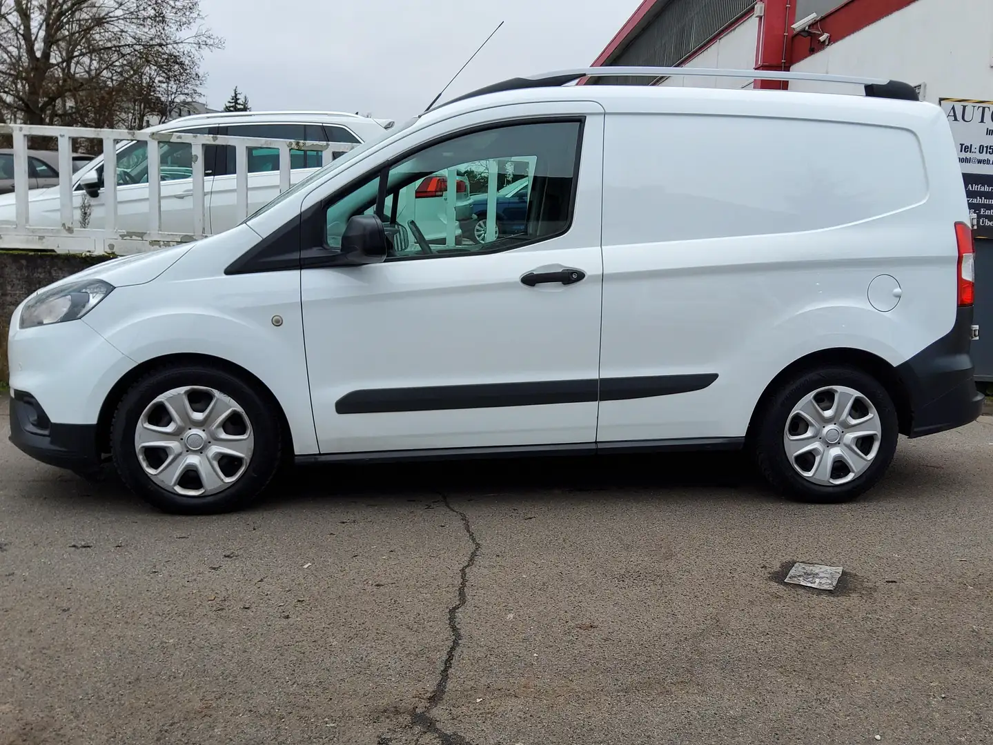Ford Transit Courier Blanc - 2