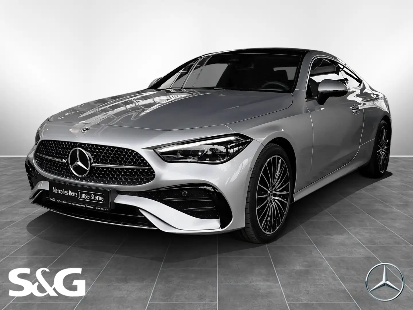 Mercedes-Benz CLE 180 Coupé AMG Edition PANO+360°+DISTRONIC+19 Silber - 1