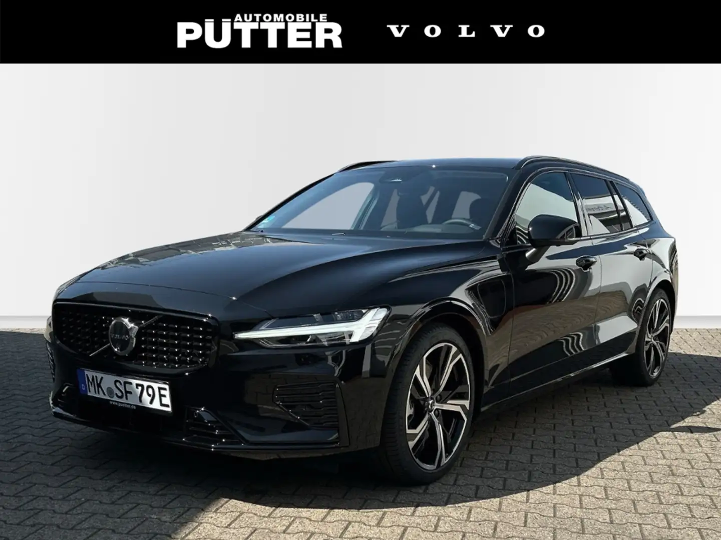 Volvo V60 Recharge T6 AWD Plus Dark 19'' ACC 360 Kamera Harm Schwarz - 1