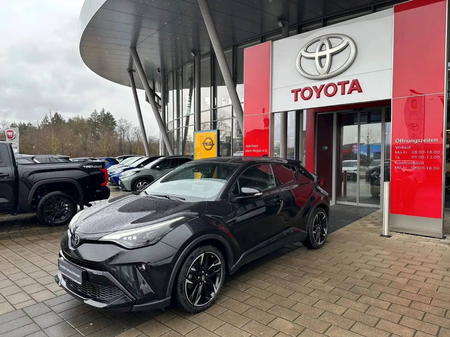 Toyota C-HR 2.0 Hybrid GR Sport Black Edition, NAVI,LED Schwarz - 2