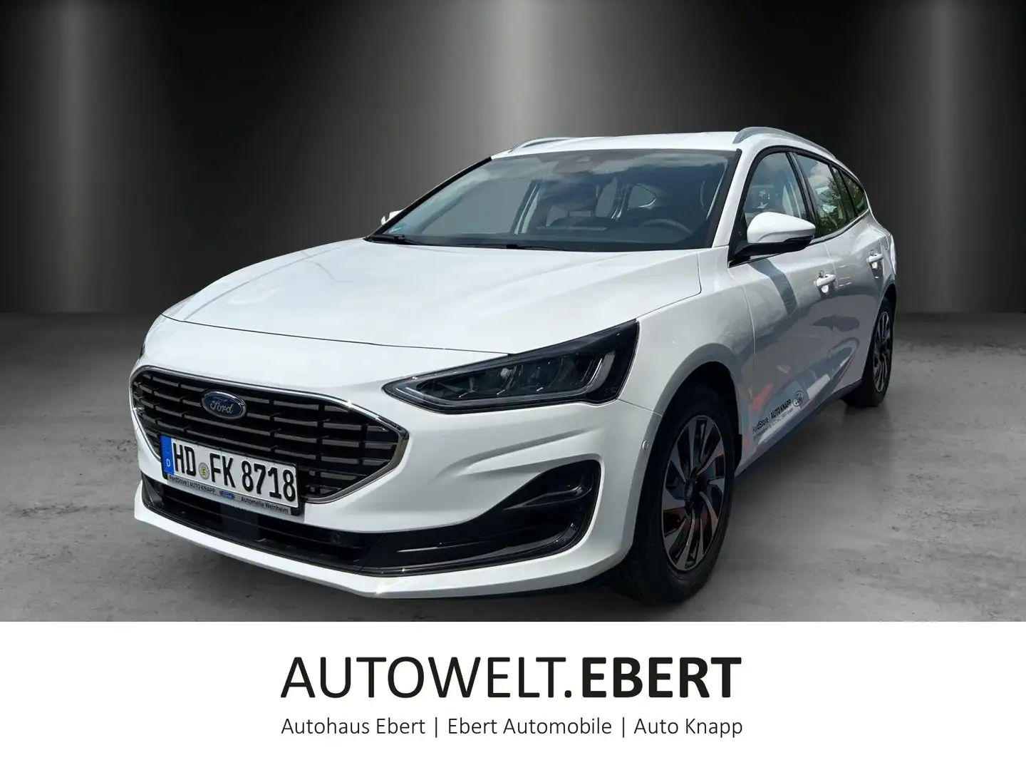 Ford Focus Titanium Turnier Winter P. e.Call Kamera Bianco - 1