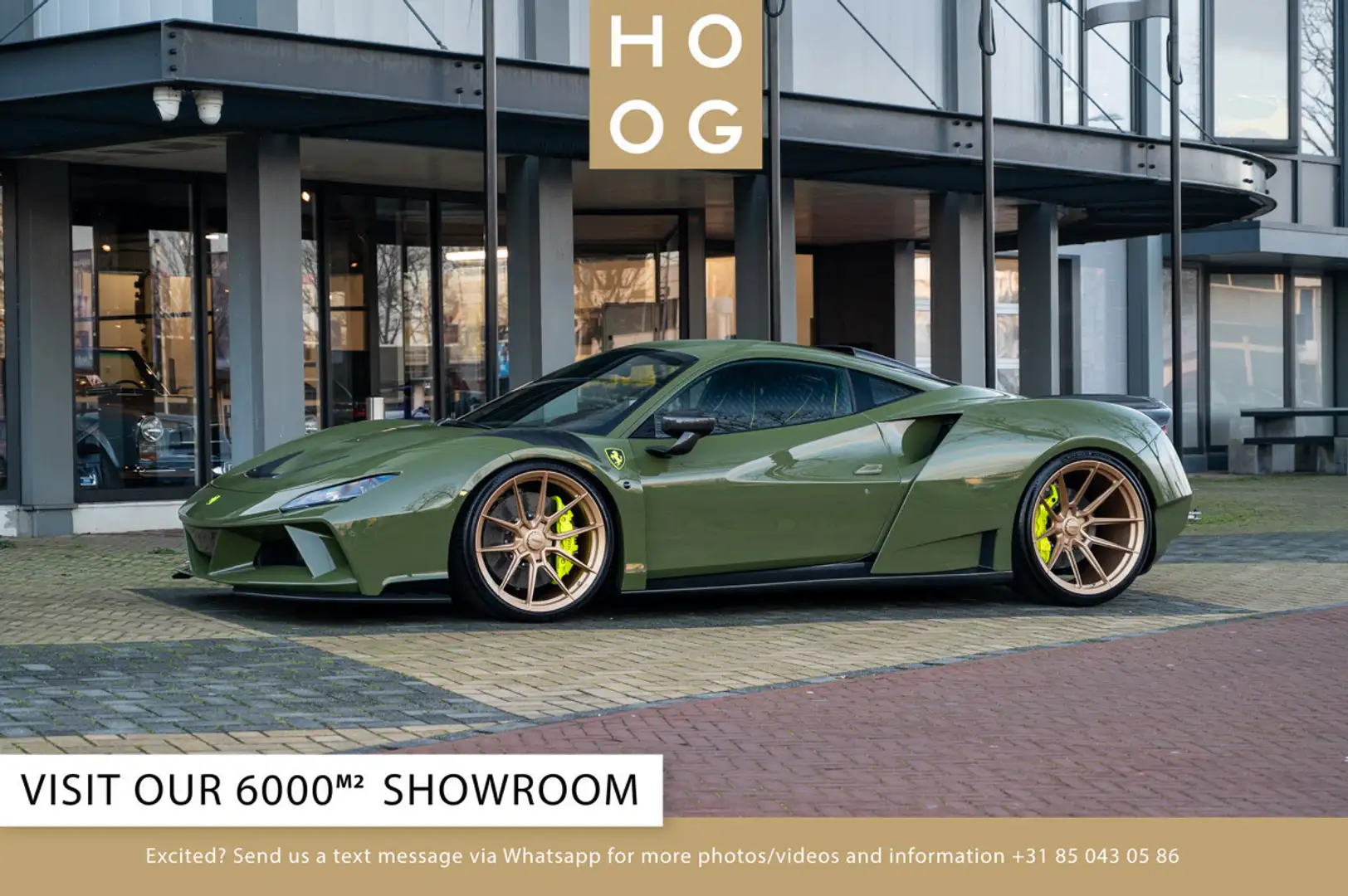 Ferrari F8 Tributo Novitec N-Largo Tailor made Groen - 1
