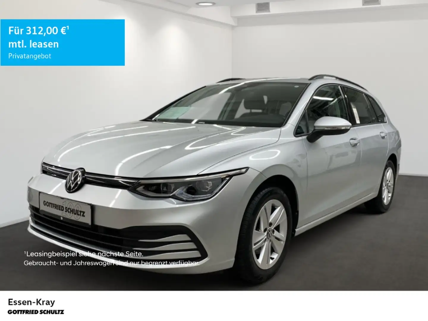 Volkswagen Golf Variant Life 1.5 eTSI DSG AHK LED Parkpilot Silber - 1