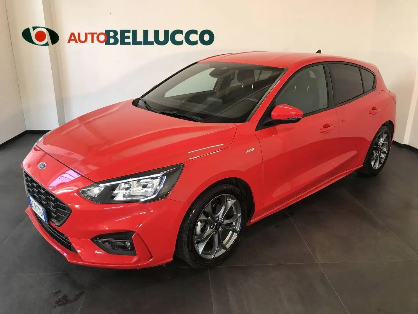 Ford Focus 1.0 EcoBoost Hybrid 125CV 5p.ST L. Rosso - 1