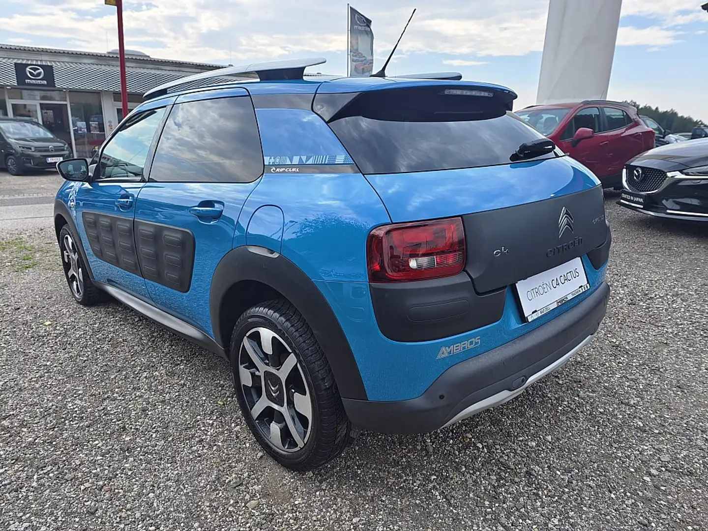 Citroen C4 Cactus PureTech 110 S&S Manuell Rip Curl Bleu - 2