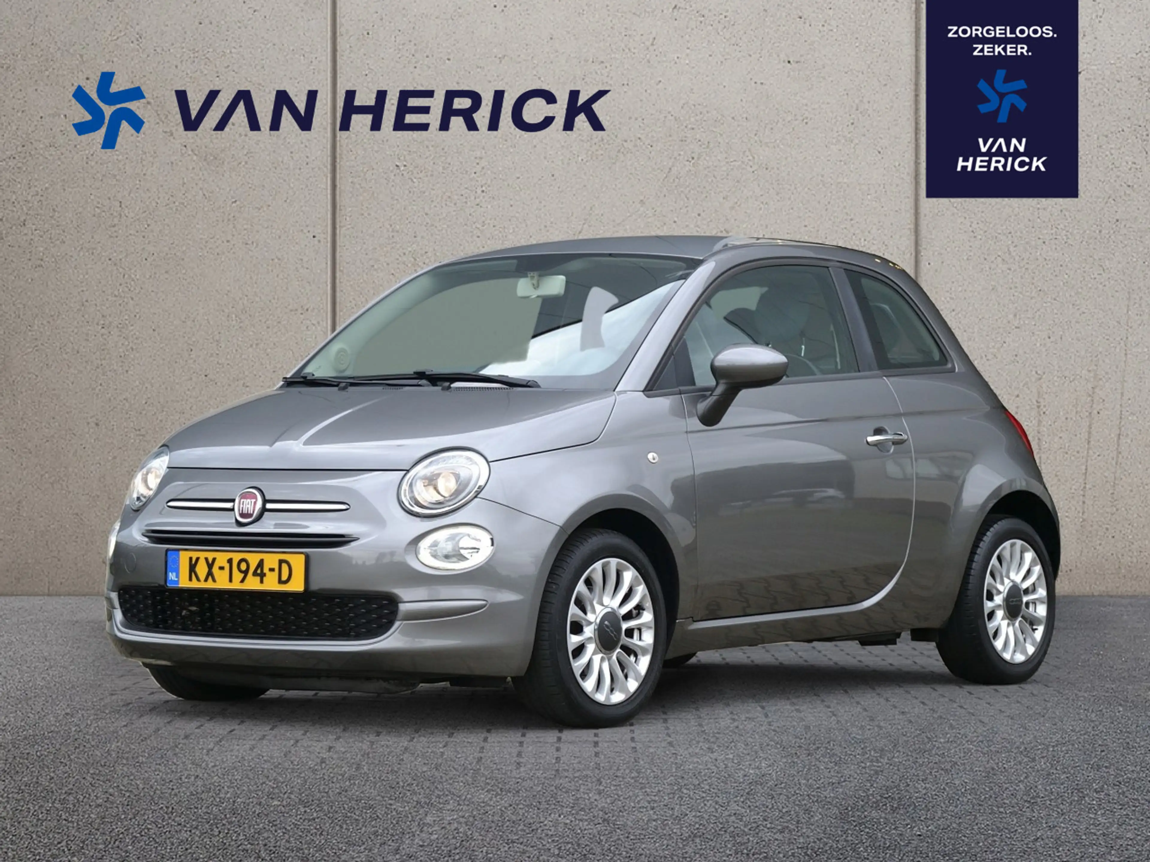 Fiat 500 0.9 TwinAir Turbo 80PK Popstar | Airco | LM velgen