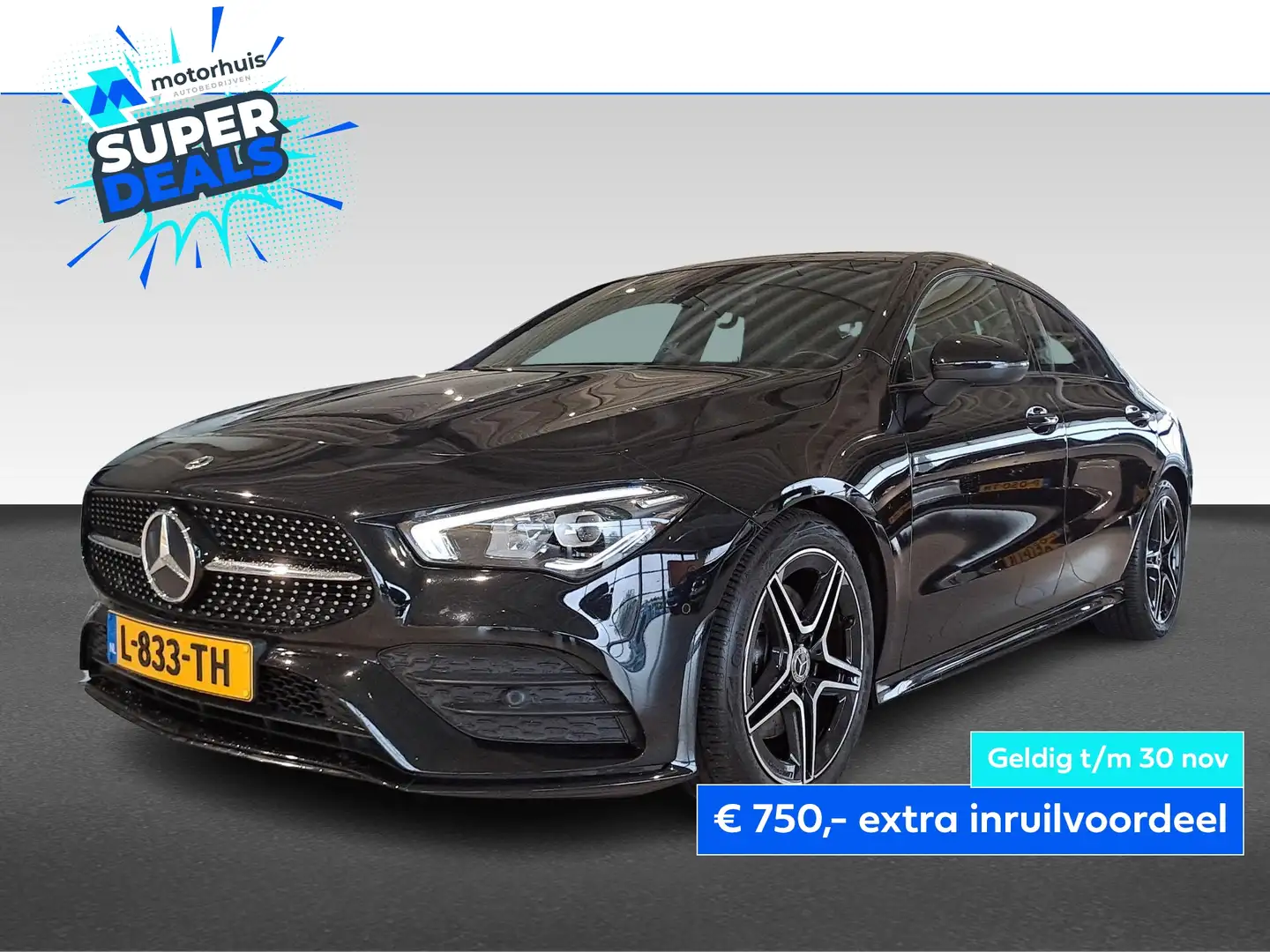 Mercedes-Benz CLA 200 Coupé 163pk 7G-DCT Business Solution AMG Noir - 1