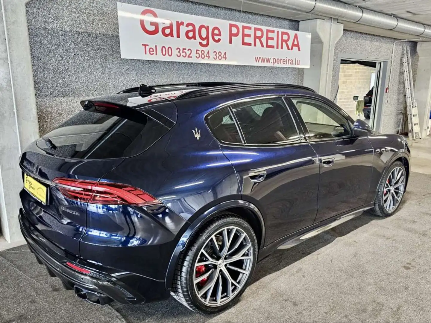 Maserati Grecale 3.0 V6 TROFEO CARBON SONUS PANO CUIR NAVI 1 HAND Синій - 2