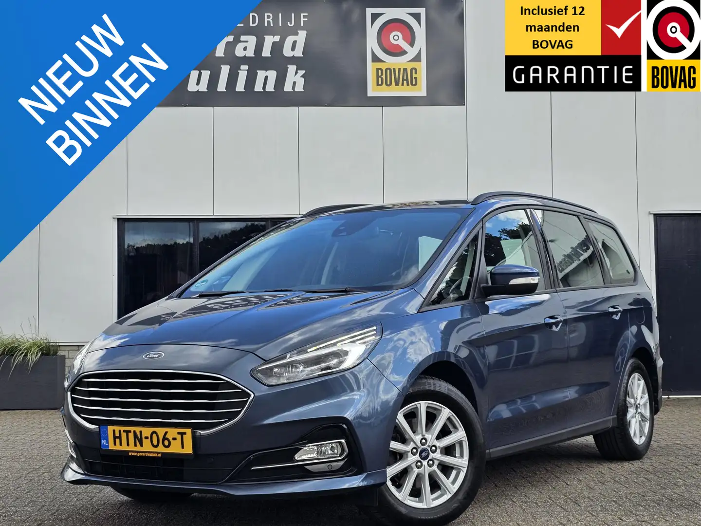 Ford Galaxy 2.5 HEV 190PK AGR STOEL TREKHAAK NAV STOELVERW. Bleu - 1