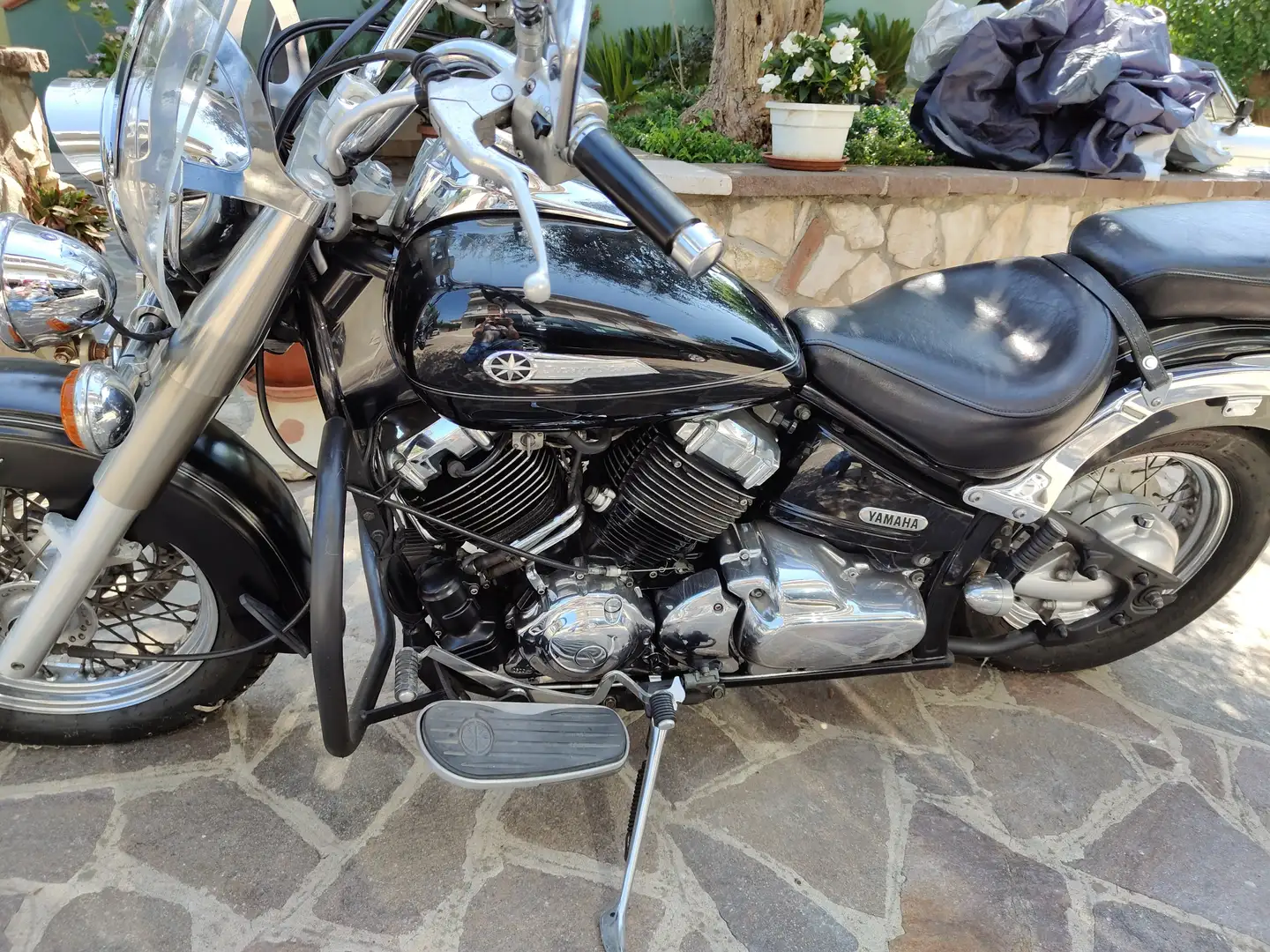 Yamaha XVS 650 Nero - 1