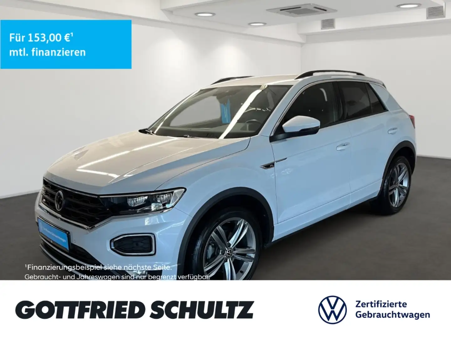 Volkswagen T-Roc 1.5 TSI DSG Sport Navi ACC APP-Connect Leichtmetal Weiß - 1
