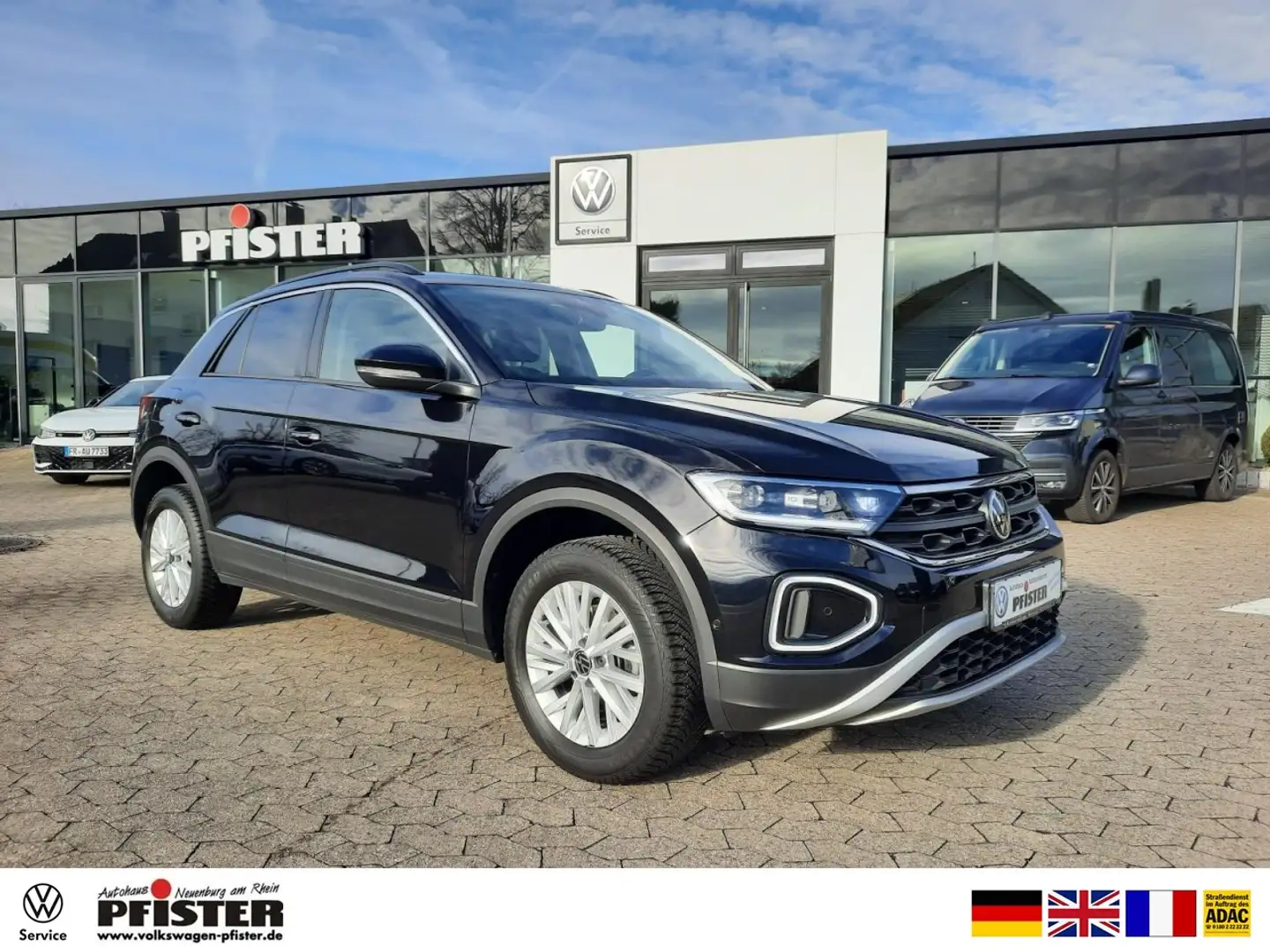 Volkswagen T-Roc Life 1.5TSI DSG Navi ACC LED Beats Keyless Klima Noir - 1