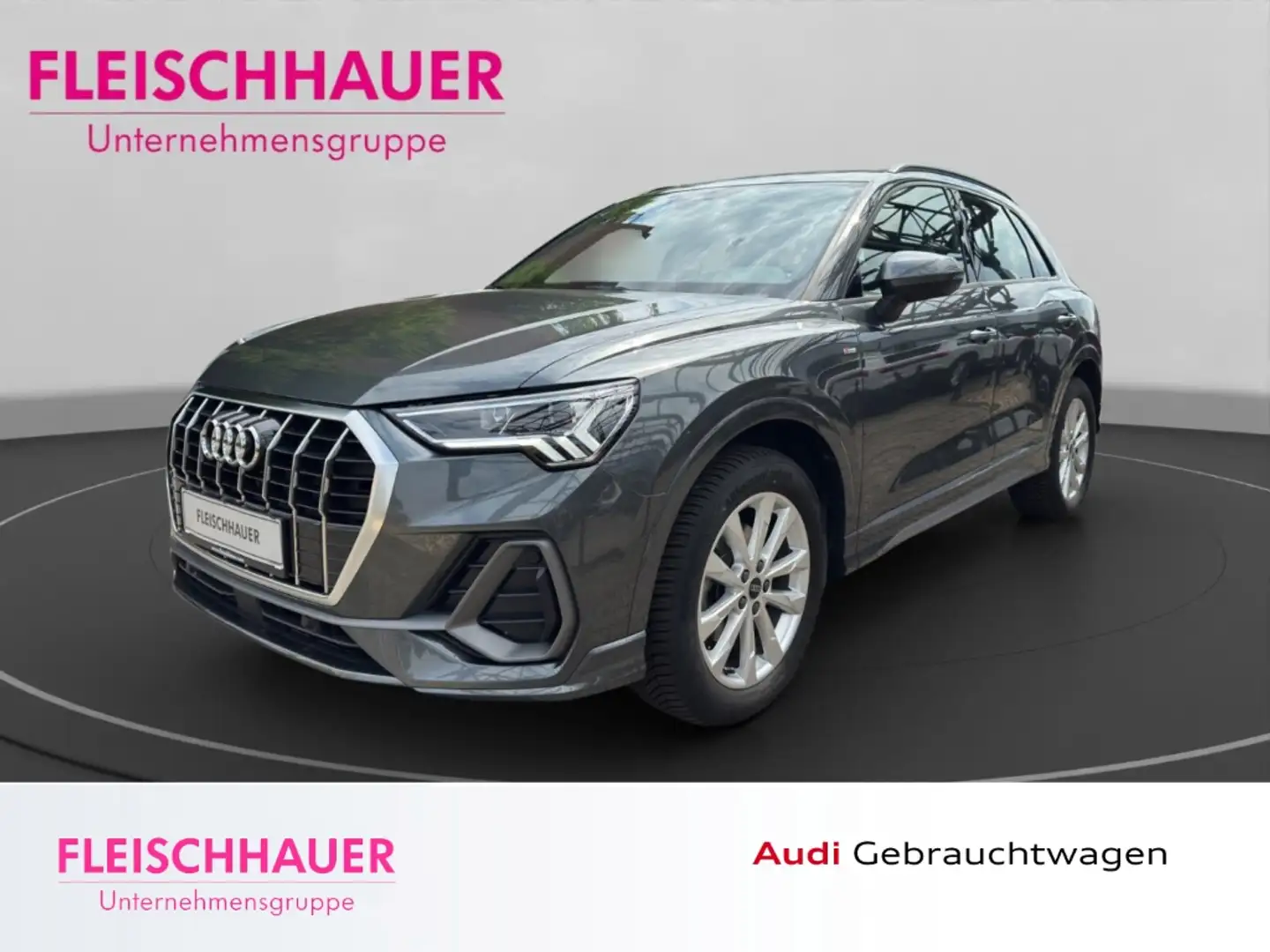 Audi Q3 35 TFSI S line DSG Navi Soundsystem LED ACC El. He Grau - 1