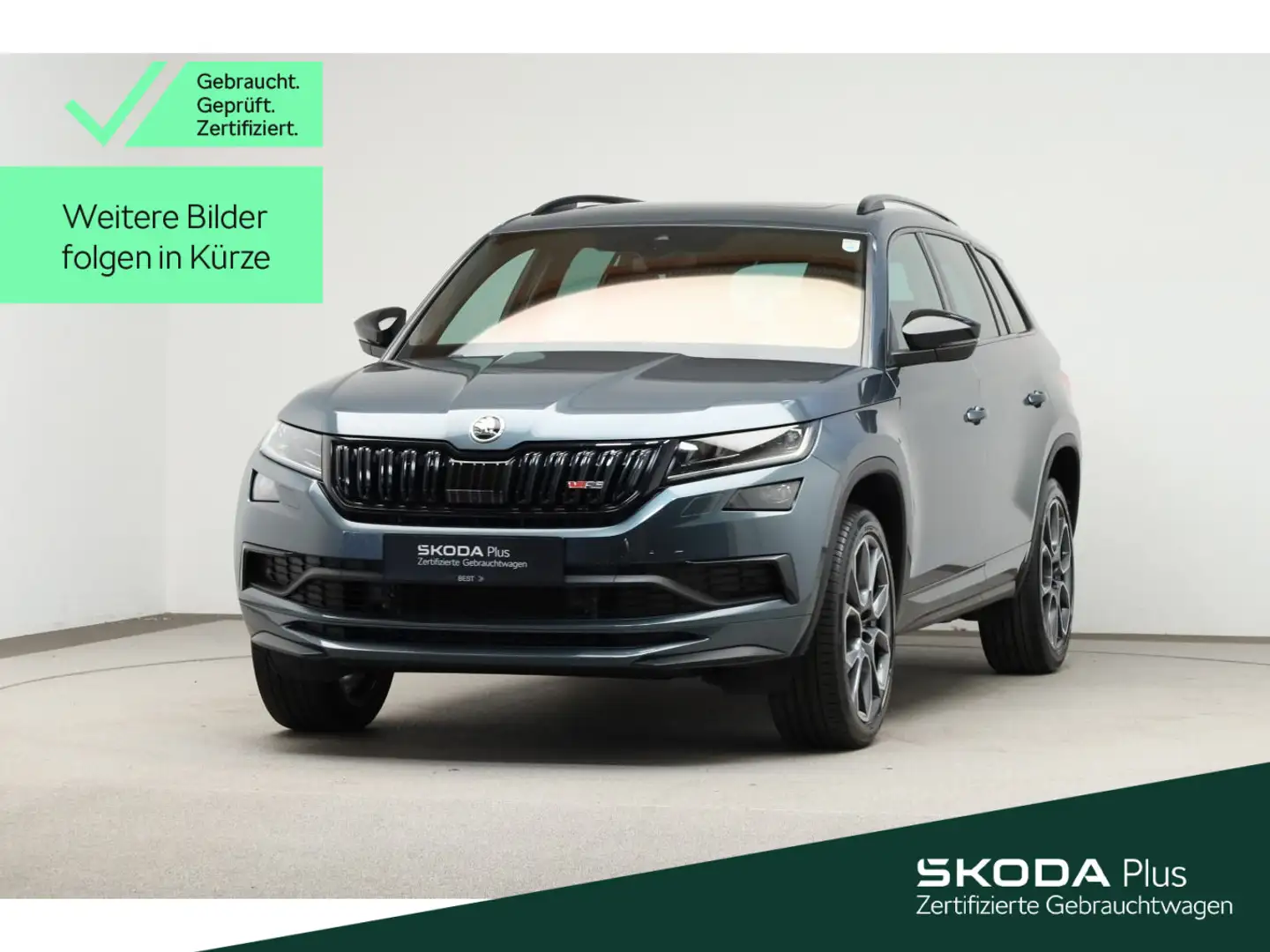 Skoda Kodiaq 2.0 TDI DSG 4x4 RS*KAMERA*NAVI*AHK*PANO*S Grijs - 1