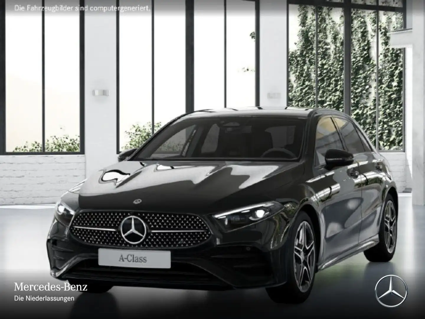 Mercedes-Benz A 200 AMG+NIGHT+MULTIBEAM+KAMERA+7G Noir - 2
