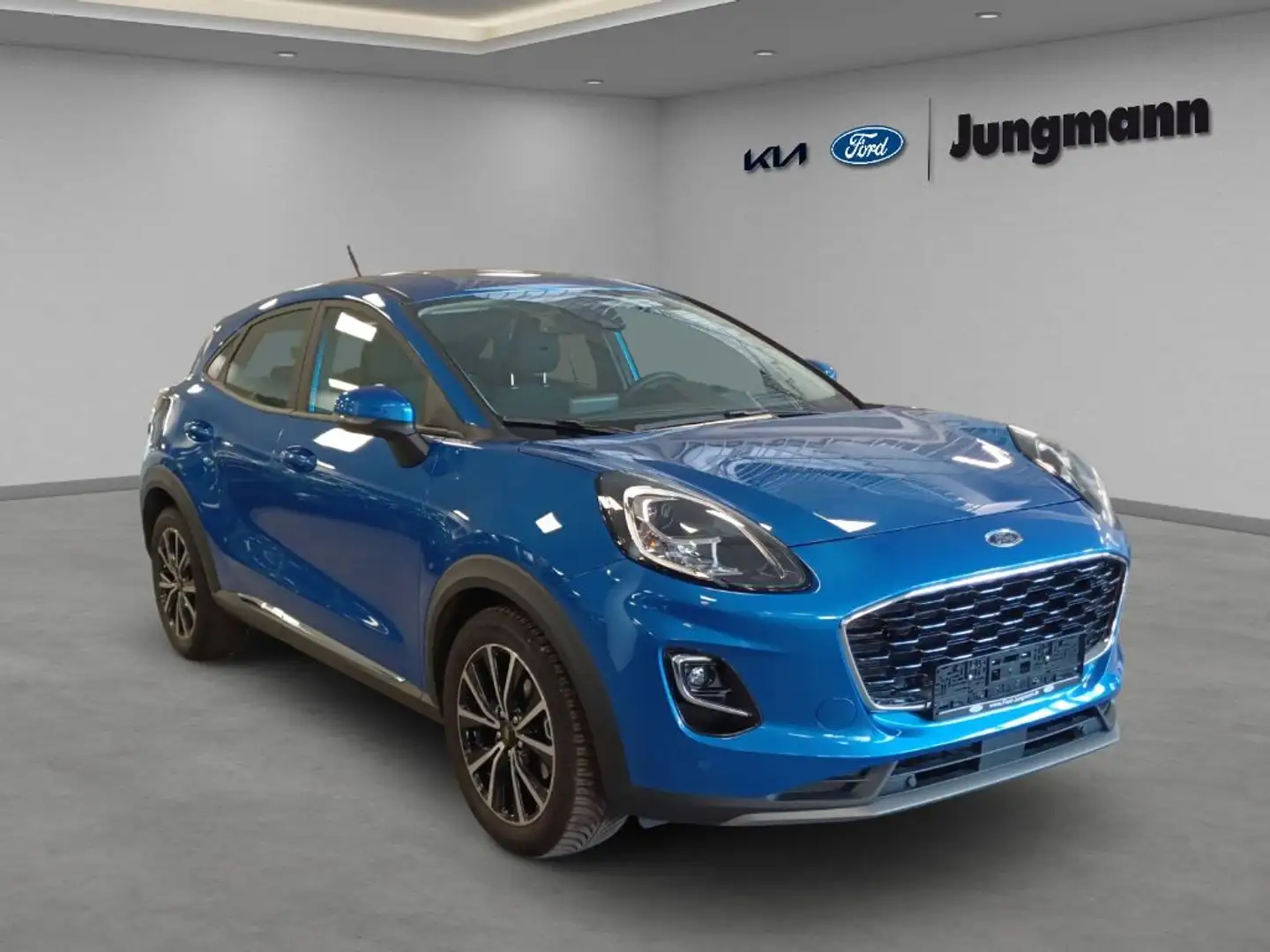 Ford Puma 1.0 EcoBoost Hybrid TITANIUM Blau - 2