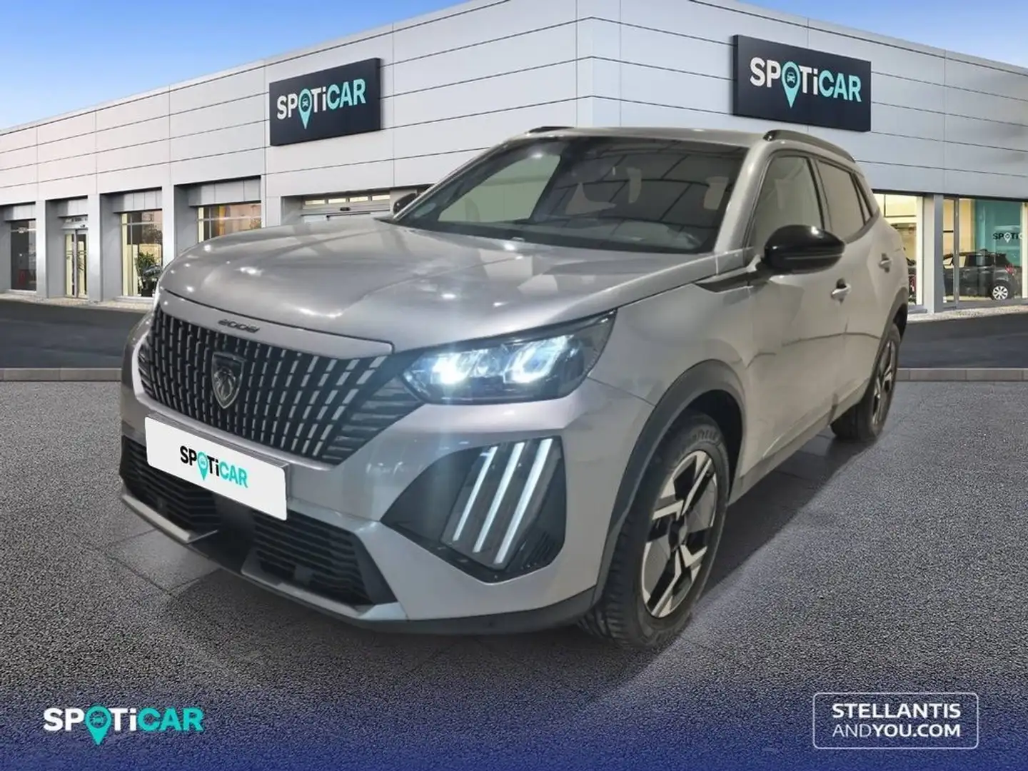 Peugeot 2008 1.2 PureTech S&S Allure 100 Gris - 1