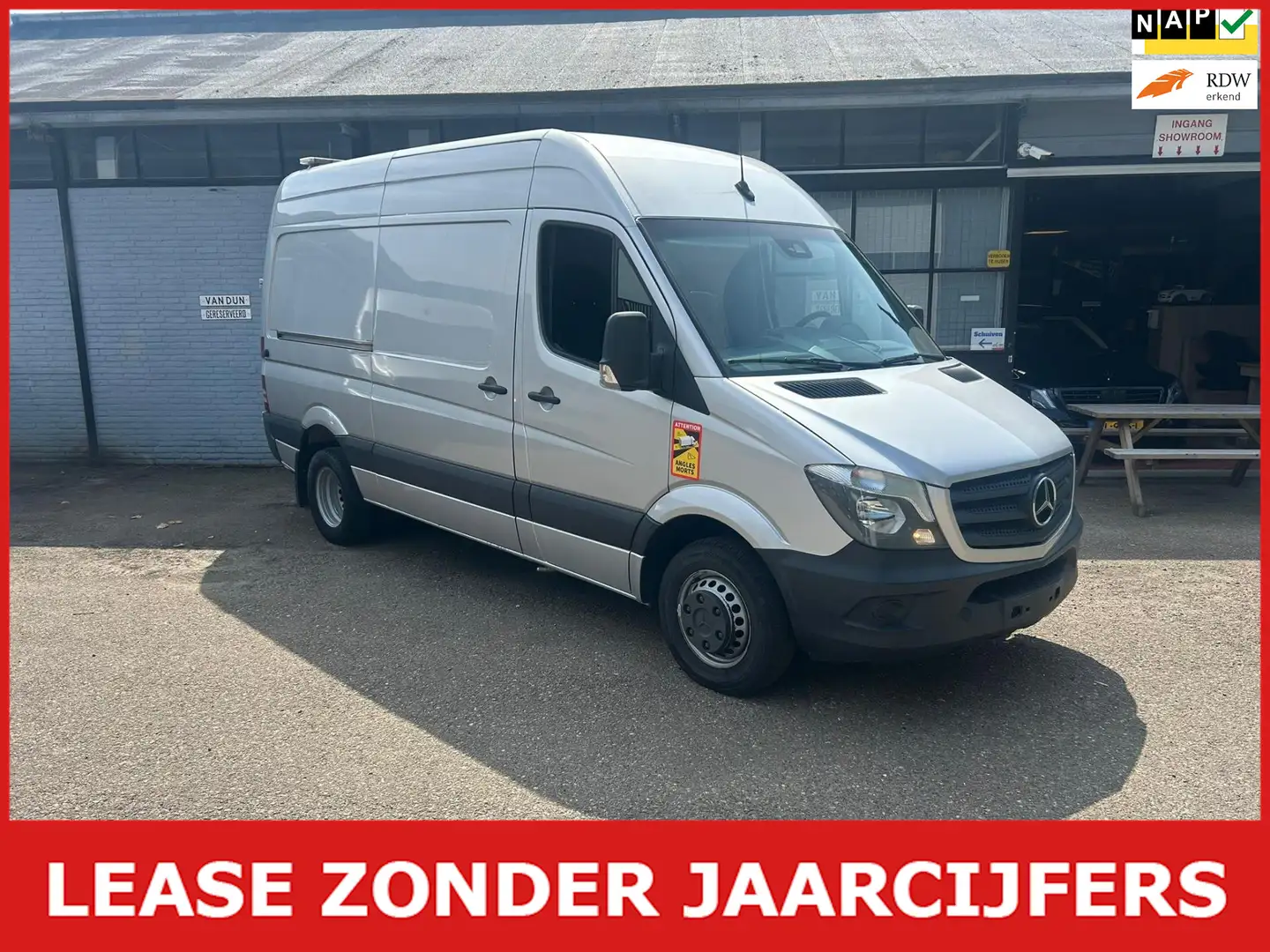 Mercedes-Benz Sprinter 516 L2 H2 WERKPLAATS INRICHTING PTO Zilver - 1