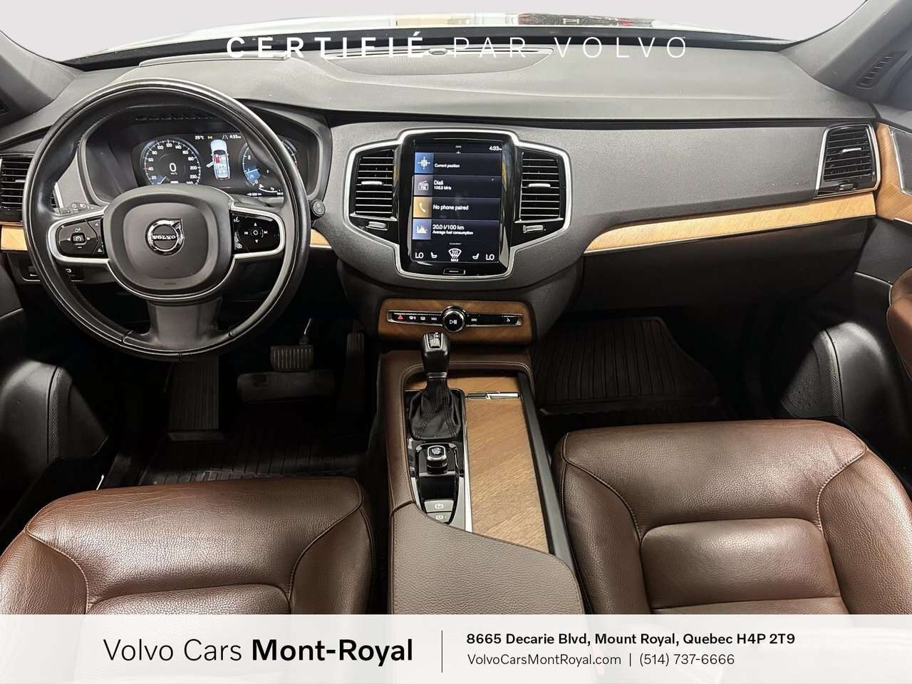 2022 Volvo XC90 Momentum POLESTAR, 360 CAMERA, HEADS-UP DISPLAY / thumb 9