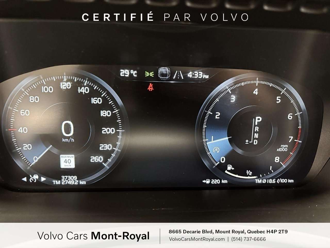 2022 Volvo XC90 Momentum POLESTAR, 360 CAMERA, HEADS-UP DISPLAY / thumb 13