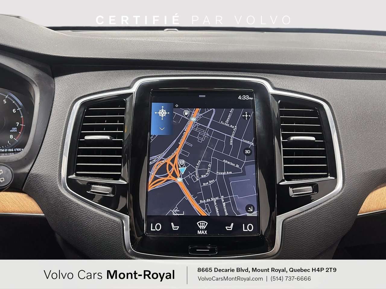 2022 Volvo XC90 Momentum POLESTAR, 360 CAMERA, HEADS-UP DISPLAY / thumb 16