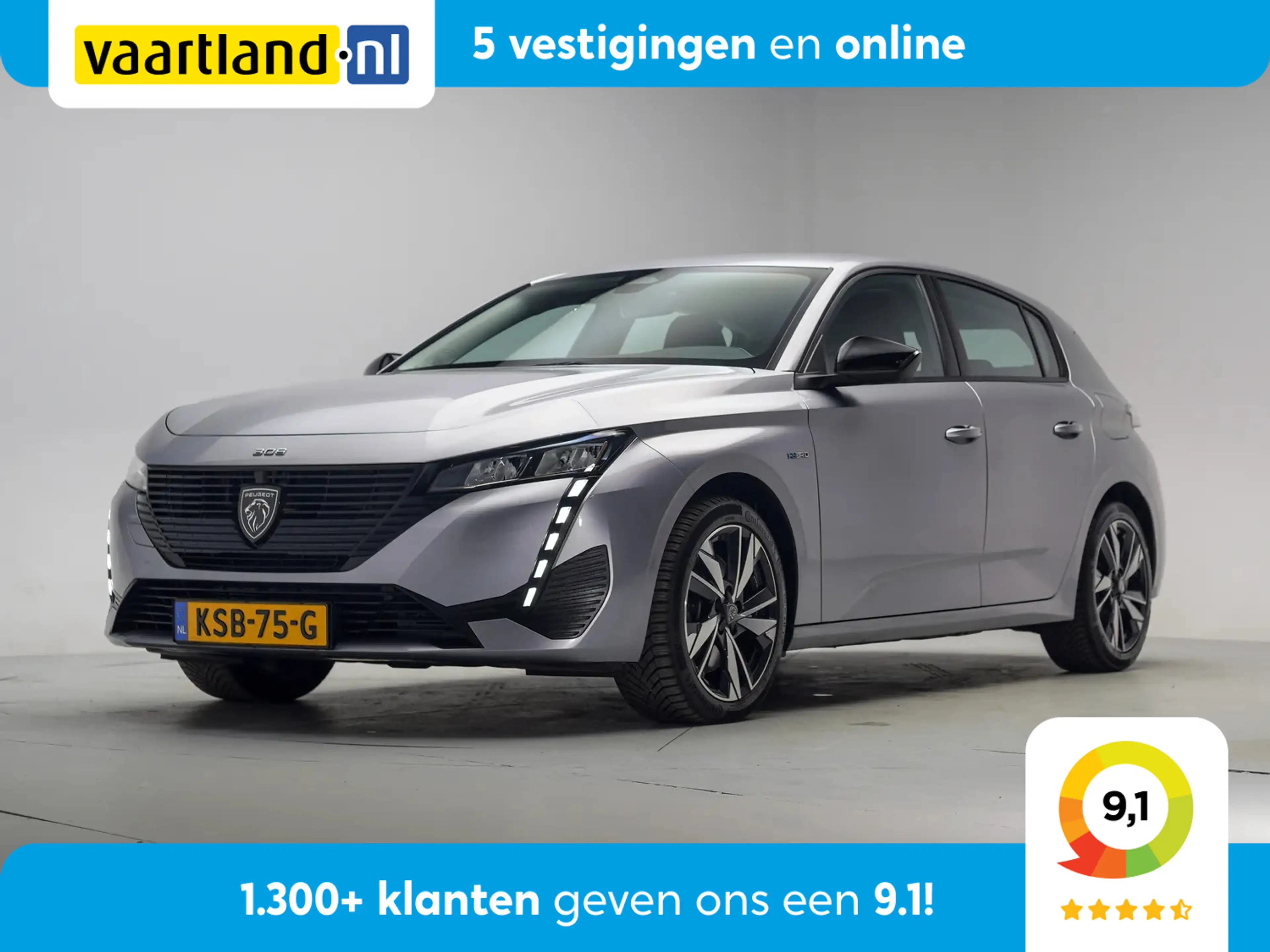 Peugeot 308 1.6 Plug-in Hybrid Active Pack 180 Aut. [ Navigati