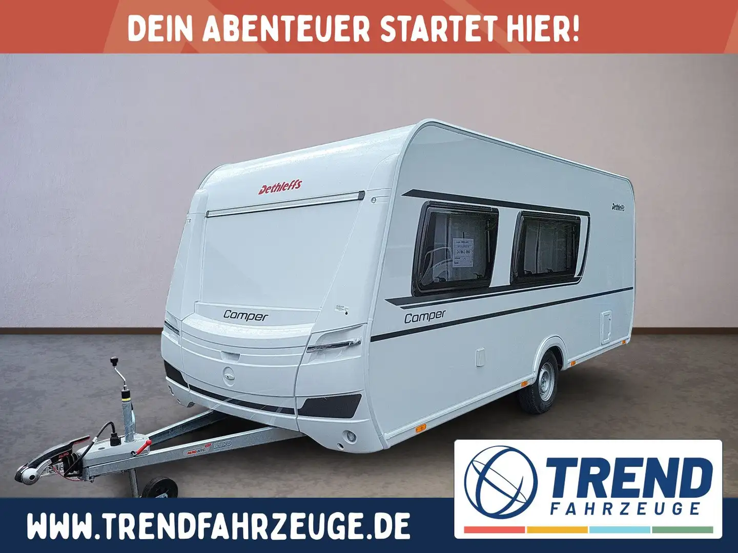 Dethleffs Camper 500 QSK *Autark-Paket *AKTIONSPREIS Weiß - 1