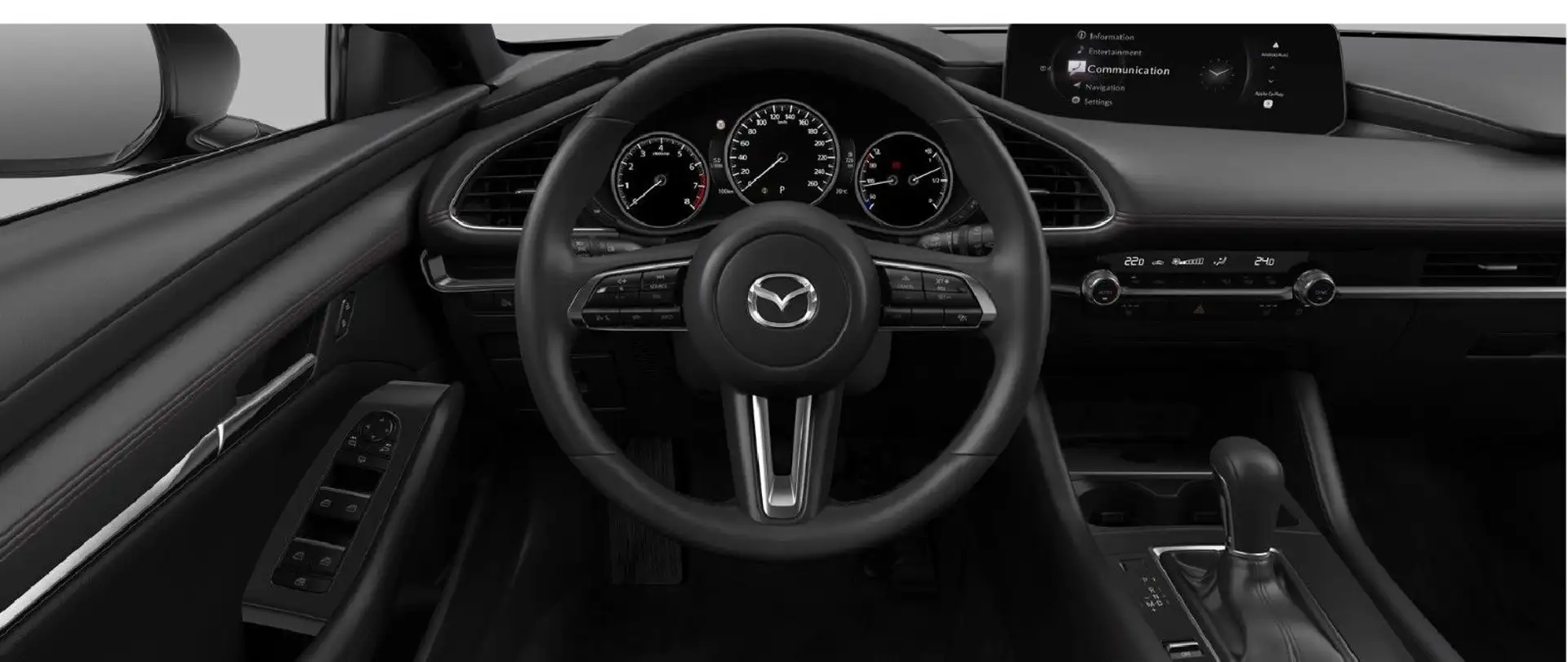 Mazda 3 e-SKYACTIV 2,5 140PS Homura AT Kamera|CarPlay Schwarz - 2