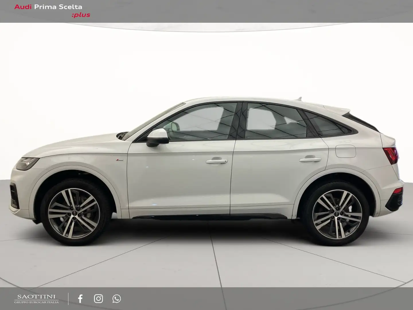 Audi Q5 Sportback 50 2.0 TFSI e S line quattro S tronic Bianco - 2