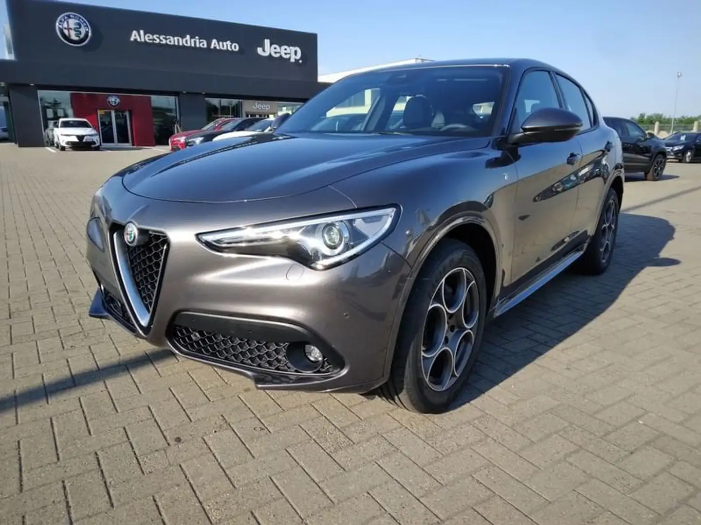 Alfa Romeo Stelvio 2.2 Turbodiesel 210 CV AT8 Q4 Ti Grigio - 1