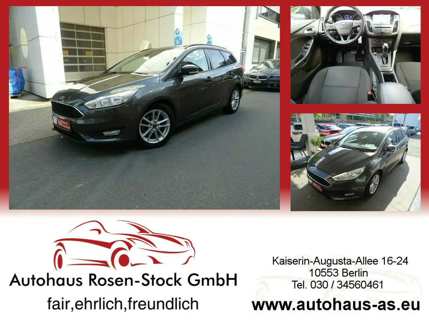 Ford Focus 1,5 TDCI Automatik,Navig,Park Assist Blue - 1