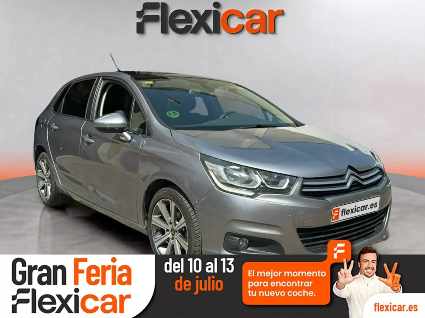 Citroen C4 1.6BlueHDI Feel Edition 100 Gris - 1