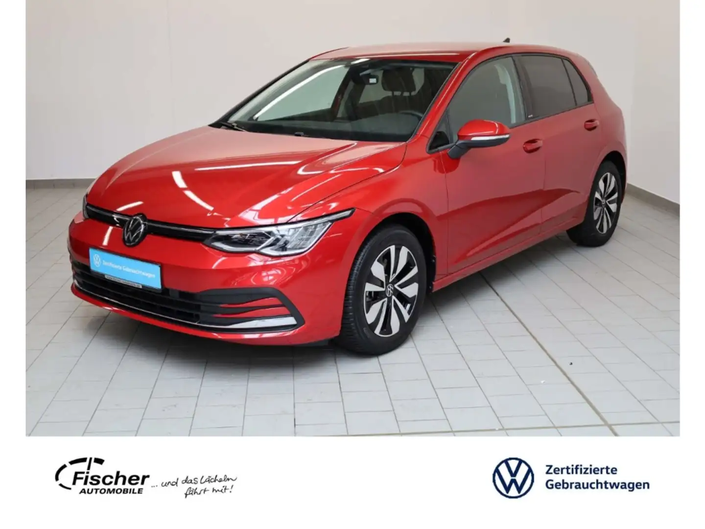 Volkswagen Golf 1.5 eTSI Move DSG NAV/LED/RFK/ACC/Klima/SH Rot - 1