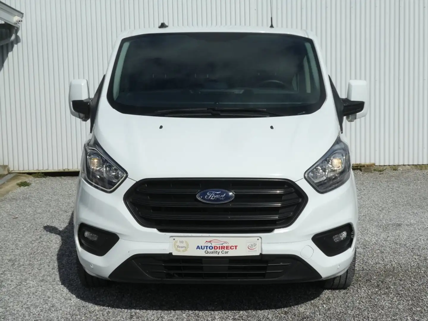 Ford Transit Custom 2.0 TDCi L2H1 3places Airco, Bluetooth *20653+Tva* Wit - 2
