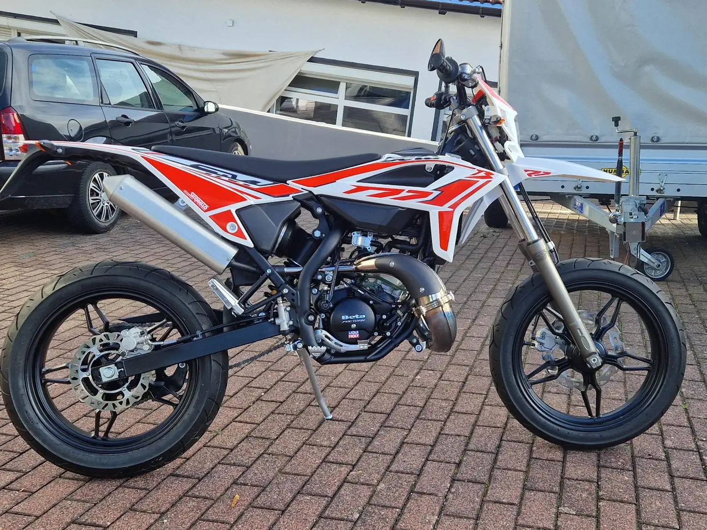 Beta RR 50 Motard Standart AM. 45 km/h Weiß - 1
