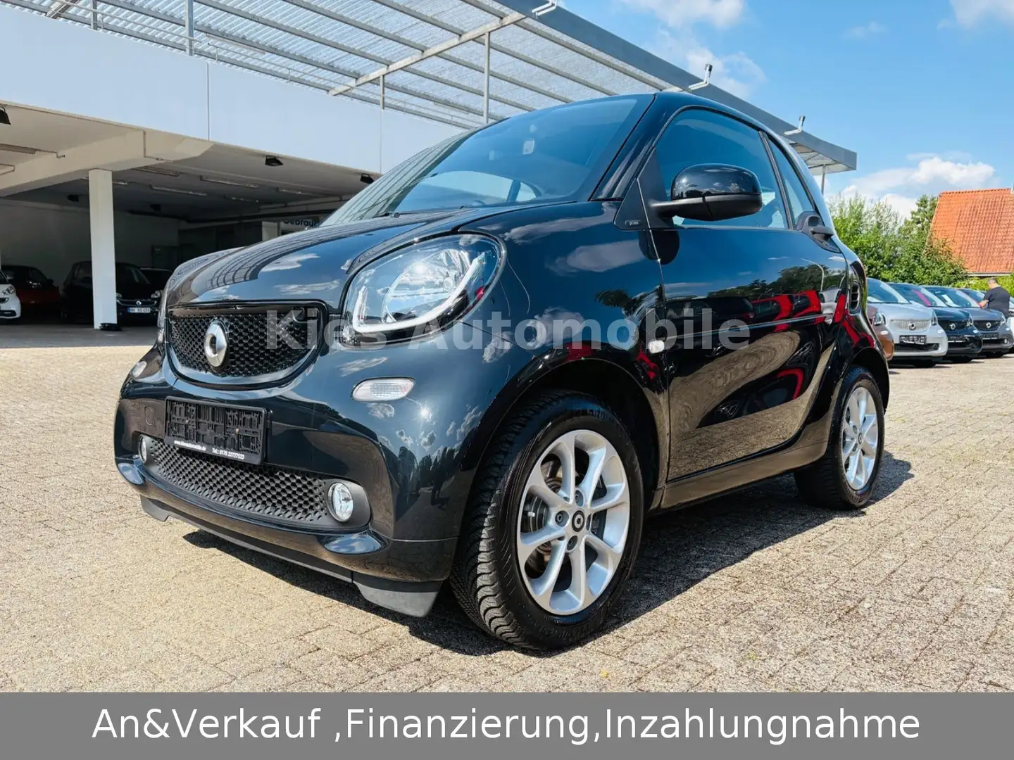 smart forTwo Prime AUTOM/LEDER/NAVI/PANO/SITZH/PDC/2HA Schwarz - 1