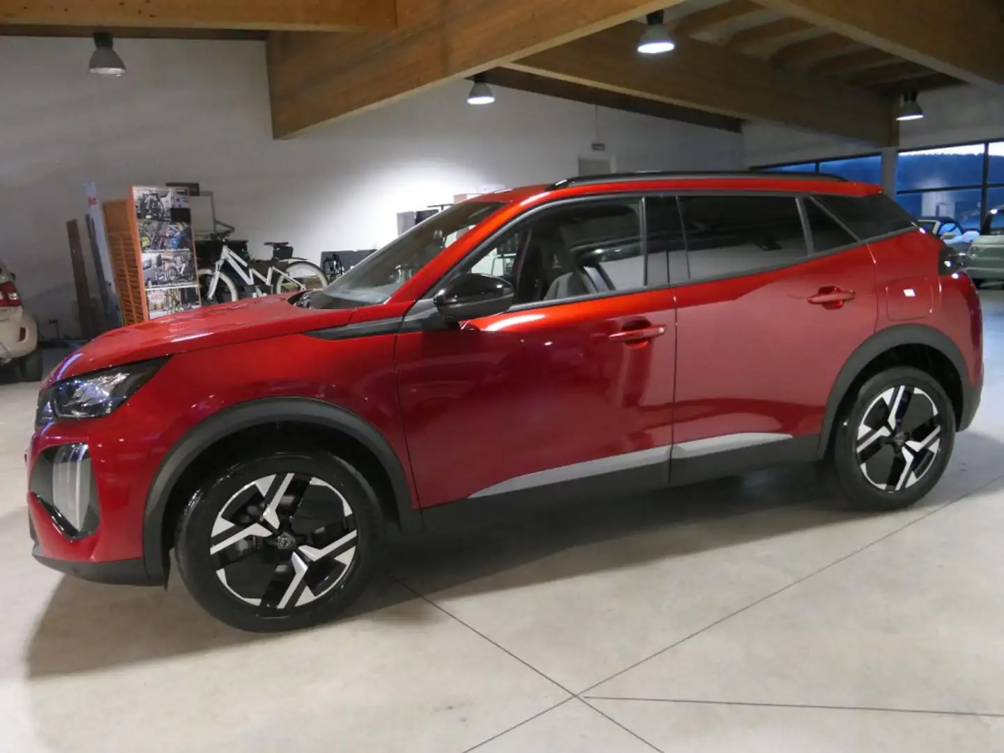 Peugeot 2008 PureTech 100 S&S Allure Rosso - 1
