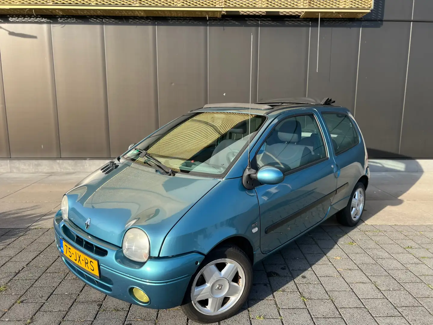 Renault Twingo 1.2-16V Privilège|Schuifdak|Elektr ram|LM velg|AUX Blauw - 2
