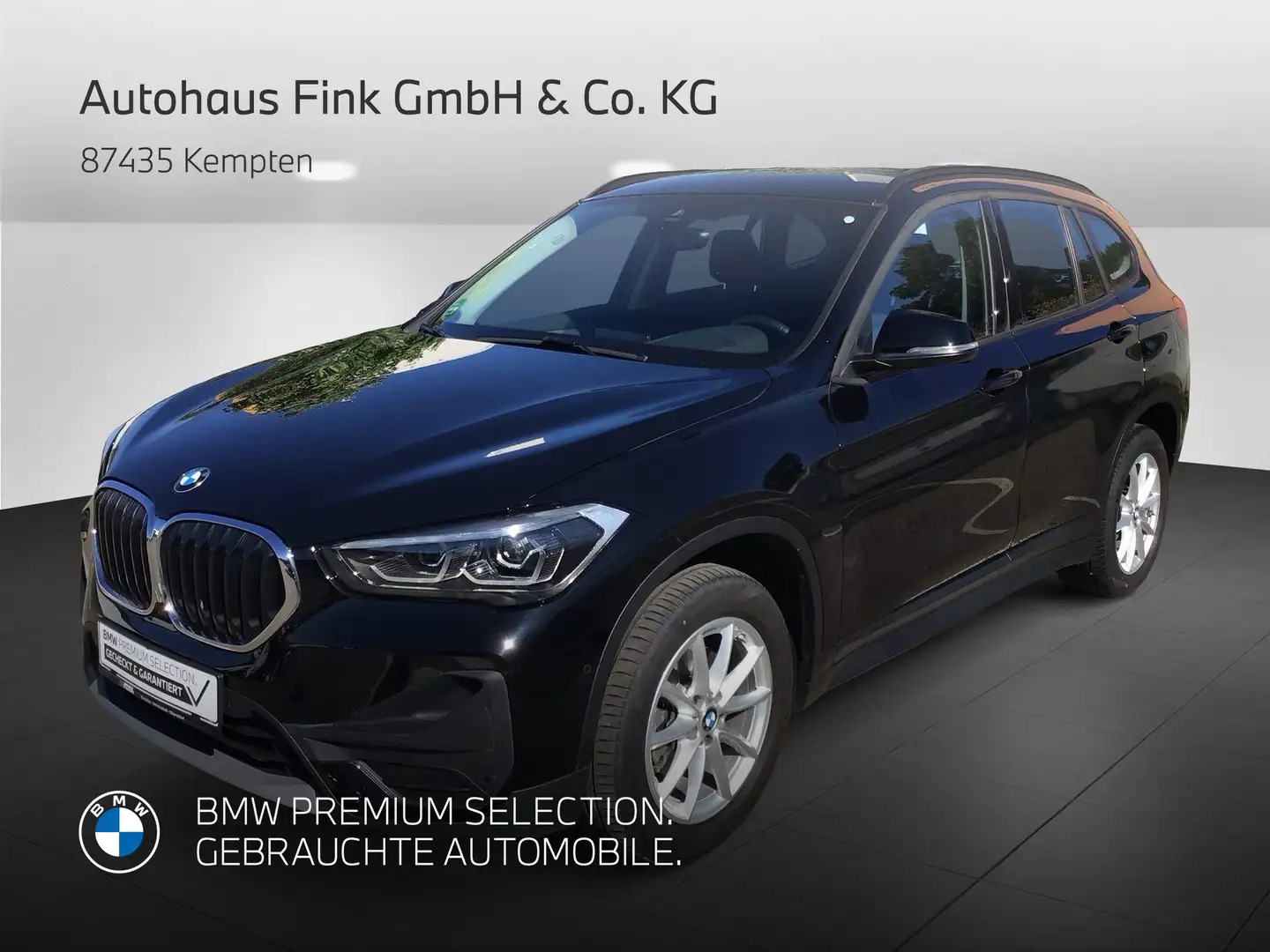 BMW X1 xDrive18d Advantage DAB LED Navi Komfortzg. Negro - 1