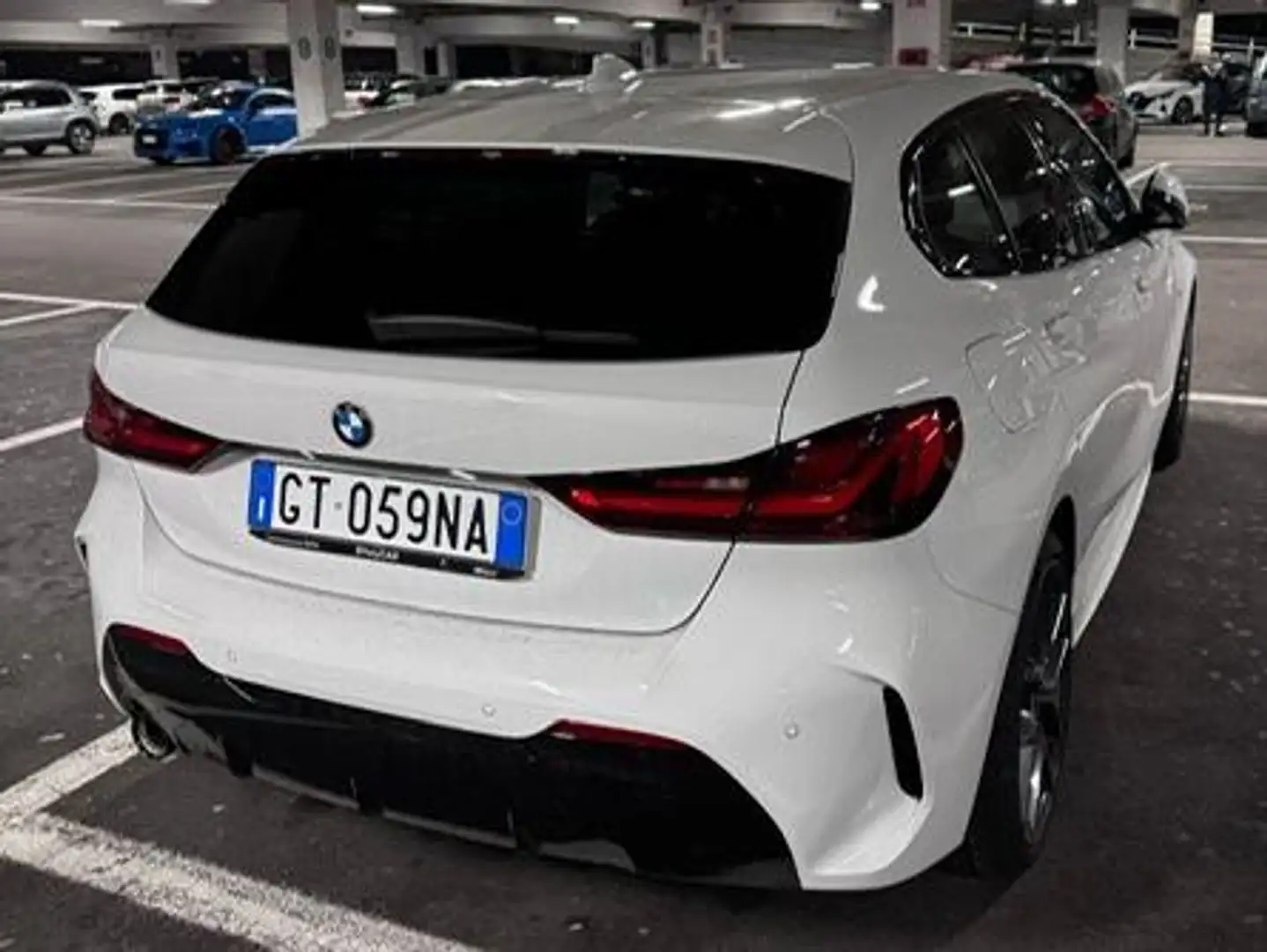 BMW 116 Serie 1 F40 116i Msport auto Bianco - 1