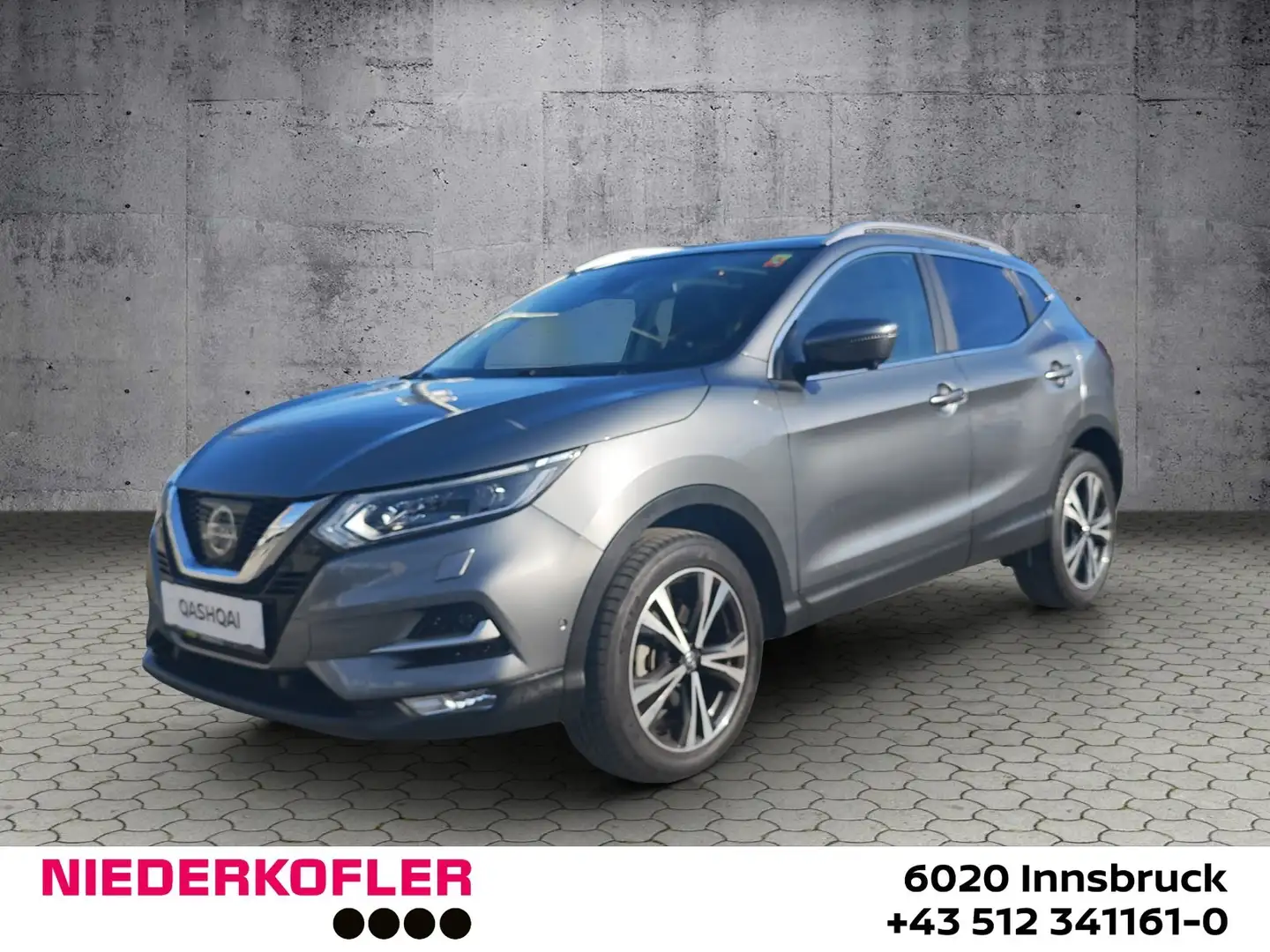 Nissan Qashqai Qashqai 1,2 DIG-T N-Connecta LED Panoramadach Grau - 1