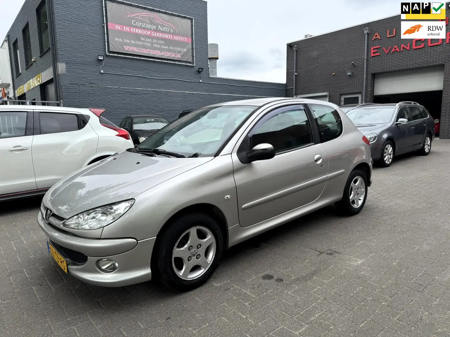 Peugeot 206 1.4 Air-line 3 Airco Grigio - 1