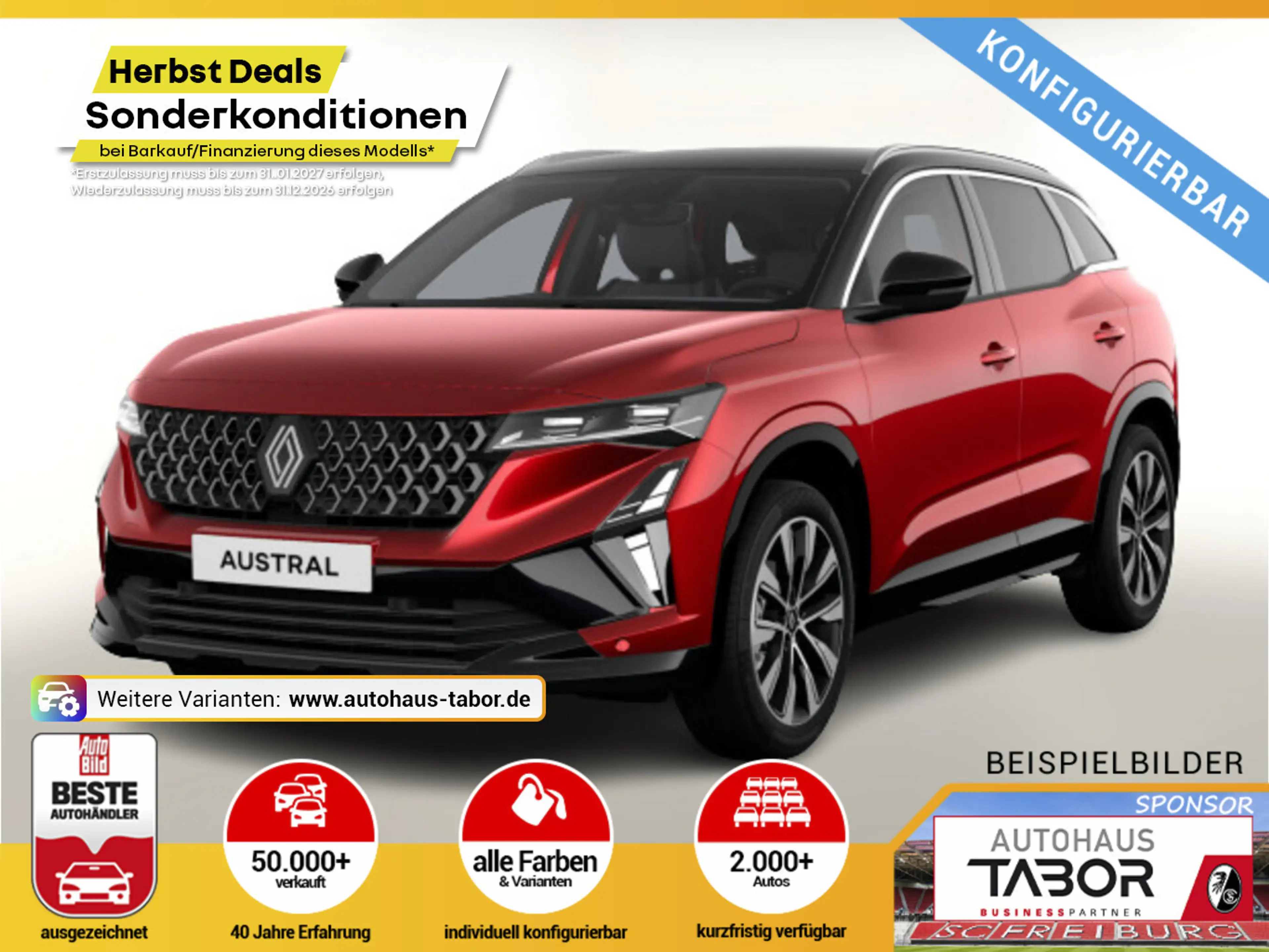 Renault Austral AUSTRAL Techno Full Hybrid E-Tech 200 UVP-16%*